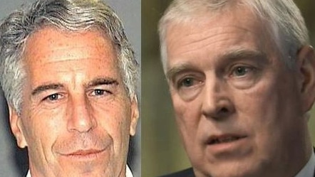 Jeffrey Epstein, left, and Prince Andrew. pc Supplied