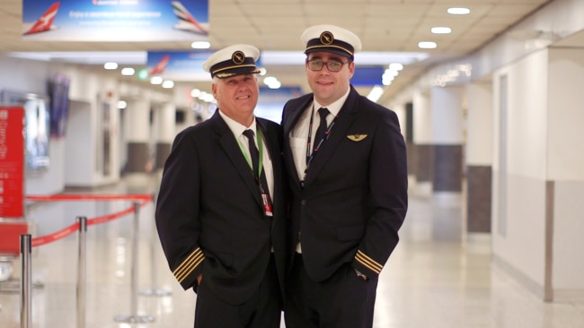 Qantas pilot recruitment: Father and son fly 737 together | escape.com.au