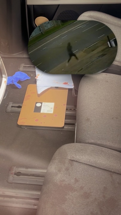 WATCH: See inside the car of a gruesome overnight attack