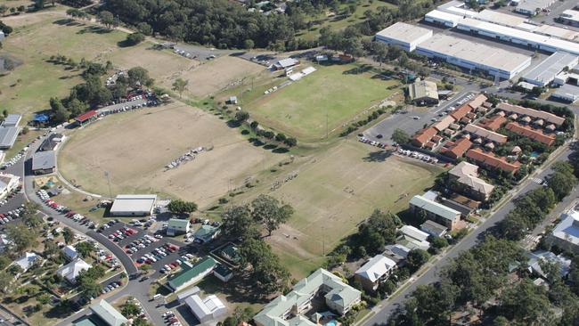 Owen Park at Southport has been earmarked as the potential site for a new boutique stadium. Picture: Michael Ross