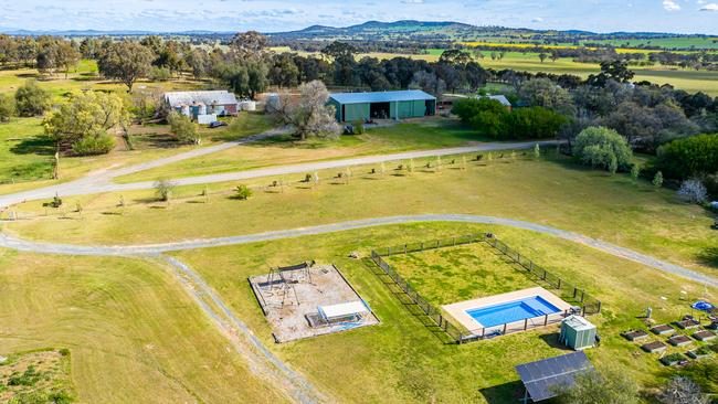 The picturesque Orange Grove grounds.