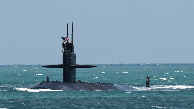 US submarines will begin visiting Australian ports from this year. Picture: Paul Hennessy/SOPA Images/LightRocket via Getty Images