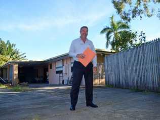 Gardian sales consultant Greg Smith took three "flippers" to inspect a South Mackay home yesterday without even advertising it. Picture: Campbell Gellie