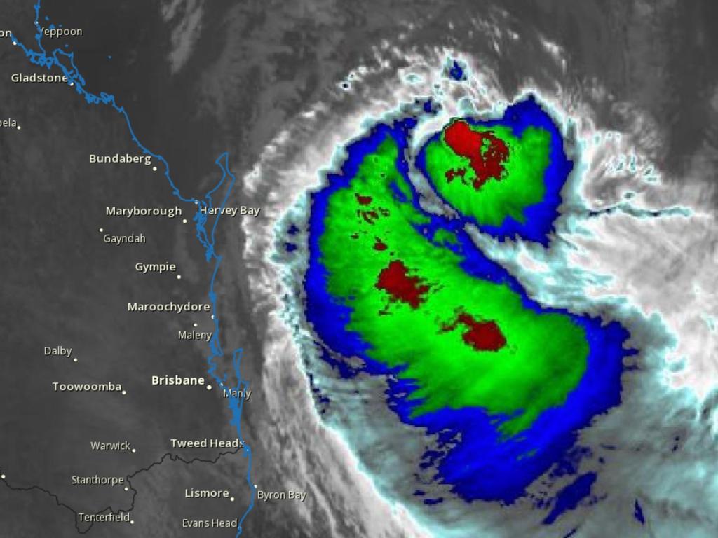 Tropical Cyclone Alfred.