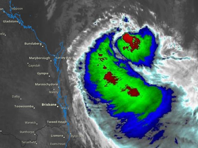 Tropical Cyclone Alfred.