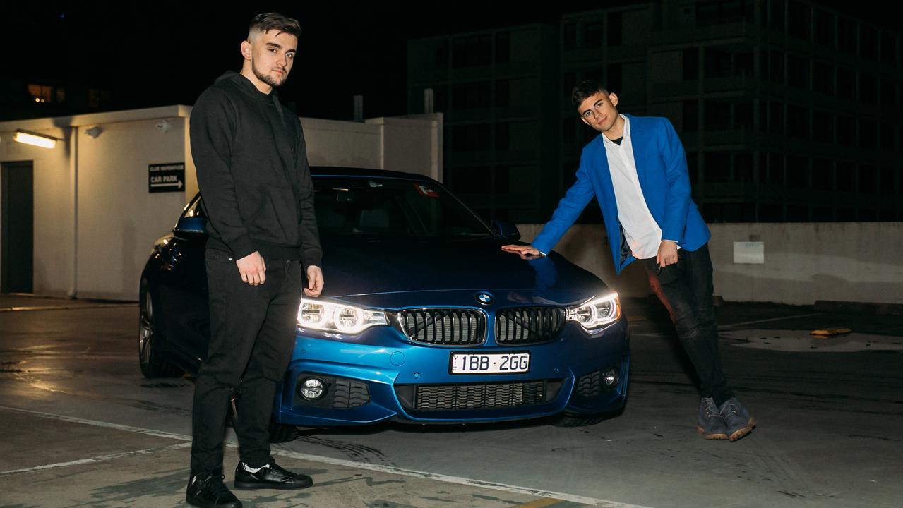 Victorian teens Fotios Tsiouklas and Alan Gokoglu run several businesses in fields ranging from app development to social media. Picture: Supplied
