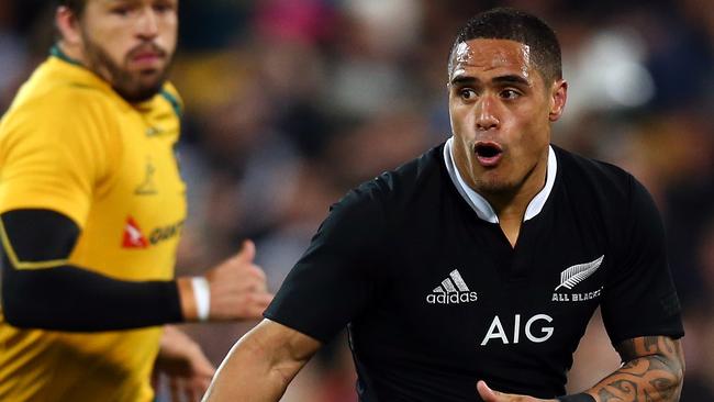 All Blacks star Aaron Smith has been banned for one game after an incident with a woman in a disabled toilet. Picture: Phil Walter/Getty Images