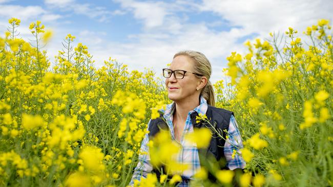 Courtney has given up her job as a primary school teacher and taken over the family farm to help our Dad who has Parkinsons. Picture: Zoe Phillips