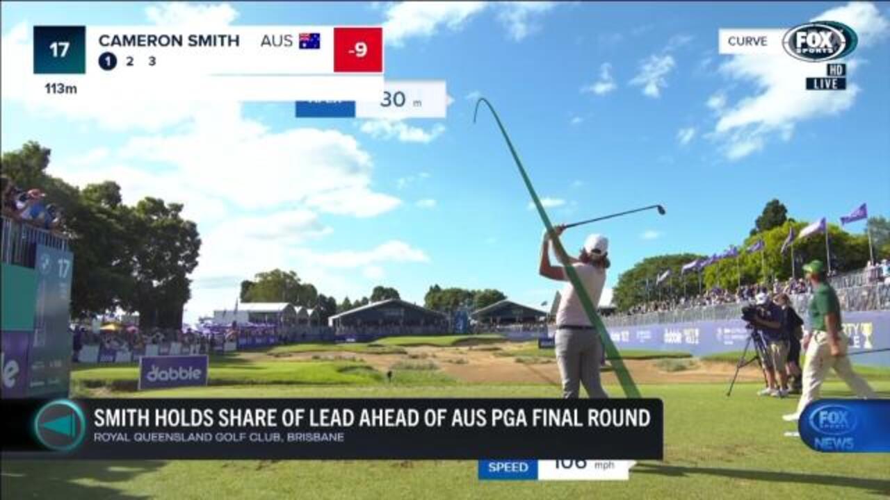 Smith shares lead heading into final rnd