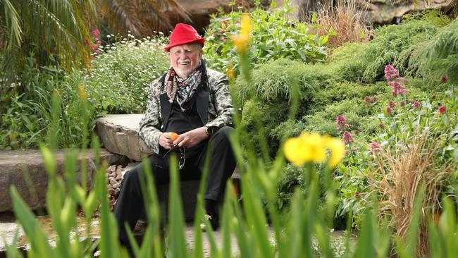 Lance Vater takes pride in his beloved garden. Picture: Tait Schmaal