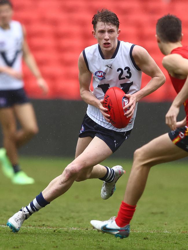 Willem Duursma in action. (Photo by Chris Hyde/AFL Photos/via Getty Images)