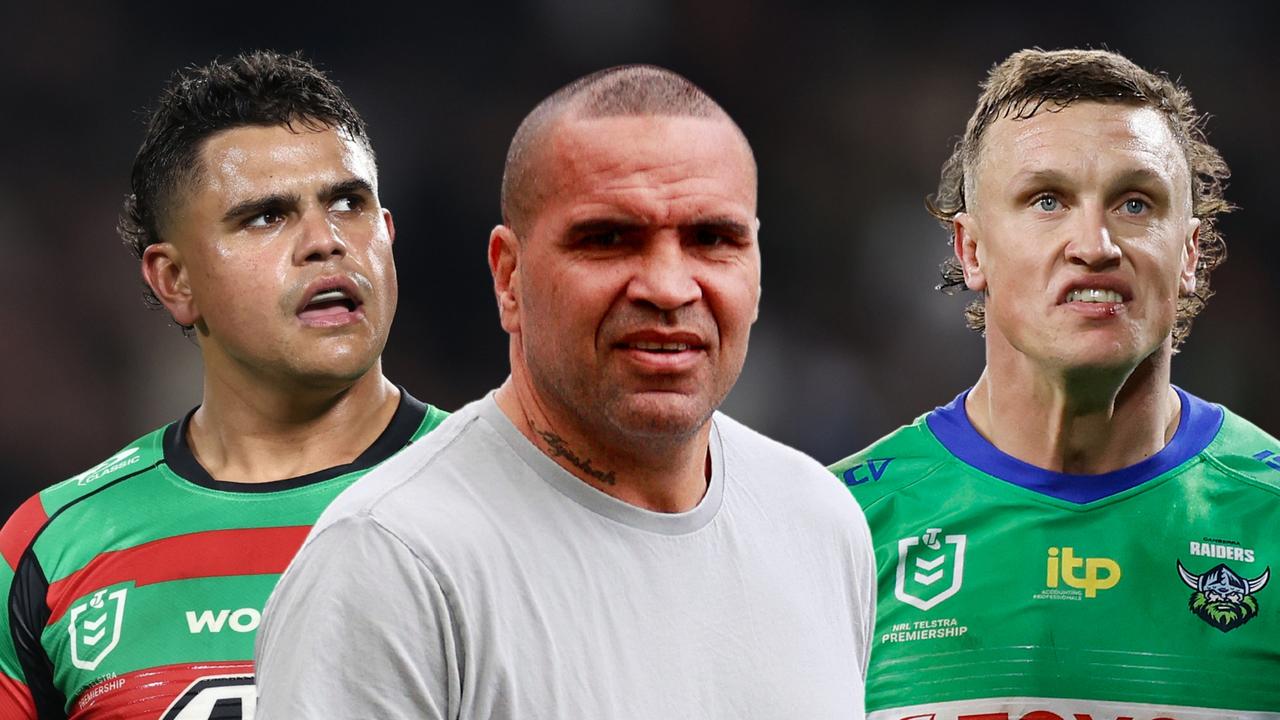 Anthony Mundine has spoken out about the arrest of Latrell Mitchell and Jack Wighton.