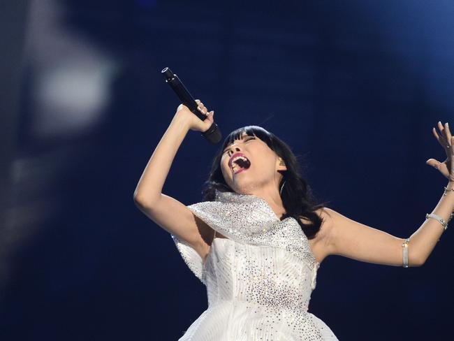 Dami Im was Australia’s Eurovision Song Contest representative in Sweden in 2016. Picture: AFP