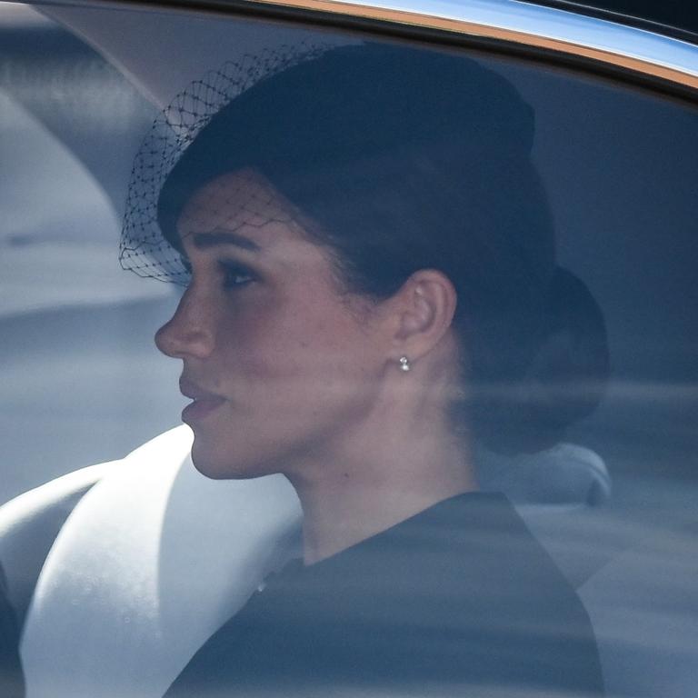 Meghan, Duchess of Sussex, departs Buckingham Palace (Photo by Daniel Leal- WPA Pool/Getty Images)