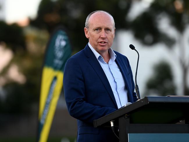 Former NRL referee and Athletics Australia CEO Darren Gocher has returned to rugby league, taking over as CEO of The Family of League Foundation. Picture: NCW Newswire