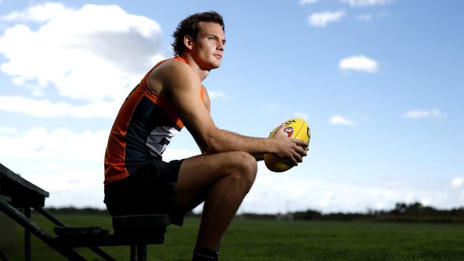 Portrait of Jack Buckley of the GWS Giants. Photo by Phil Hillyard(Image Supplied for Editorial Use only - **NO ON SALES** - Â©Phil Hillyard )