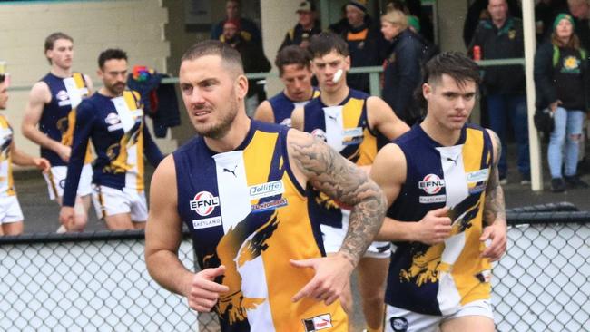 Nathan Wright playing for Beaconsfield. Picture: Darvis Harrigan/Field Of View Photography