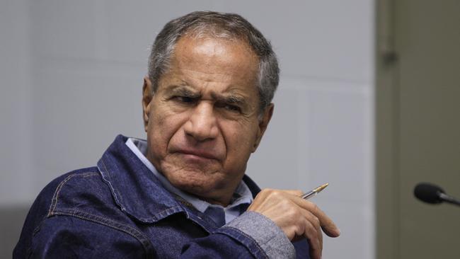 Sirhan Sirhan at a parole hearing in 2011