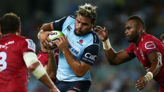 Angus Ta'avao spent most of his time at the Waratahs on the bench, but is now an All Black. Picture: Getty Images