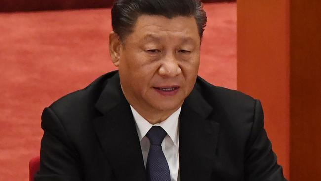 Chinese President Xi Jinping. Picture: AFP