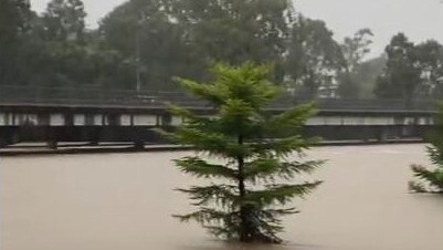 Larry Storey Bridge at Waterford West is expected to reach levels similar to 2017 after Cyclone Debbie. Residents have been told to expect to be isolated.