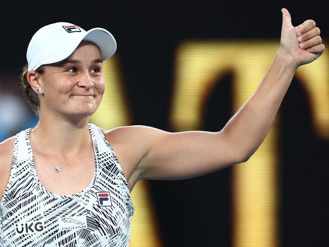 Barty brilliance puts rivals in their place