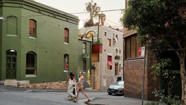 This townhouse at 19 Waterloo Street in Surry Hills, designed and owned by SJB architect Adam Haddow, delighted Grand Designs host Kevin McCloud. Picture: SJB Architects