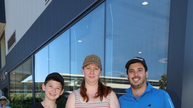 MELBOURNE, AUSTRALIA - MARCH 2 2024 The Adamo Family Attend the Wangaratta Cup Picture: Brendan Beckett