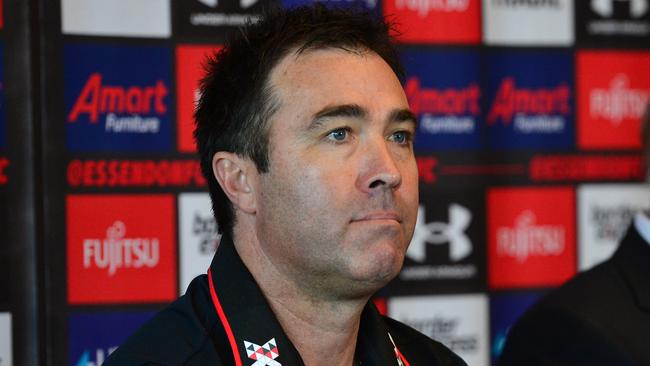 Brad Scott is in the hot seat. Picture: NCA NewsWire / Nicki Connolly