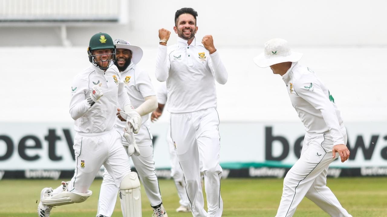 Keshav Maharaj was the star. (Photo by Darren Stewart/Gallo Images/Getty Images)