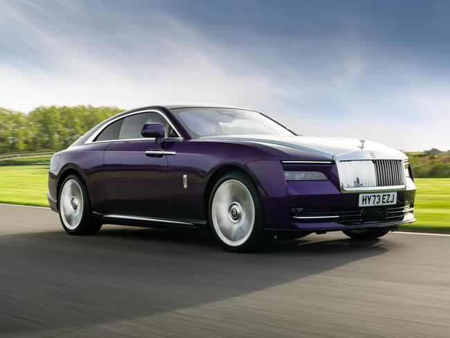 EMBARGO FOR TWAM 17 AUGUST 2024. FEE MAY APPLY. Rolls Royce Spectre. Photo: Supplied