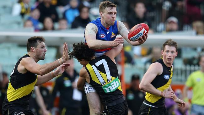 Jordan Roughead left the Dogs at the end of 2018. Picture: Michael Klein