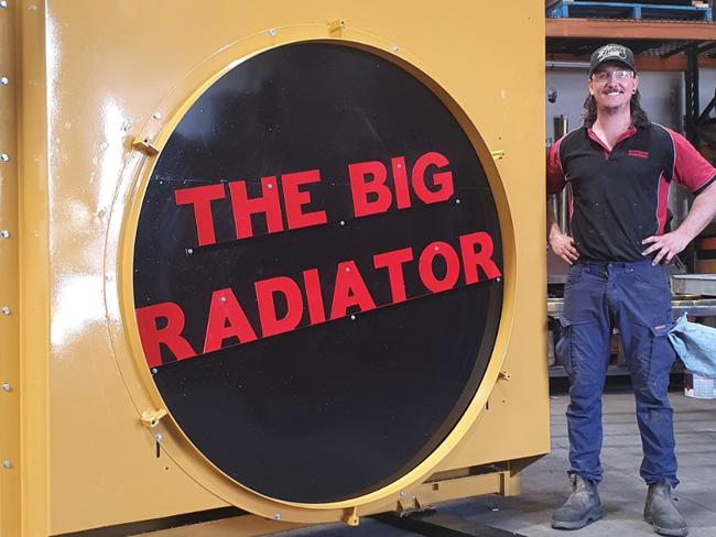 Casey Thompson with The Big Radiator