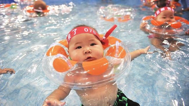 A little over 10 million newborns were registered under China’s household-registration system in 2020, a 15% drop from 2019. Picture: AFP