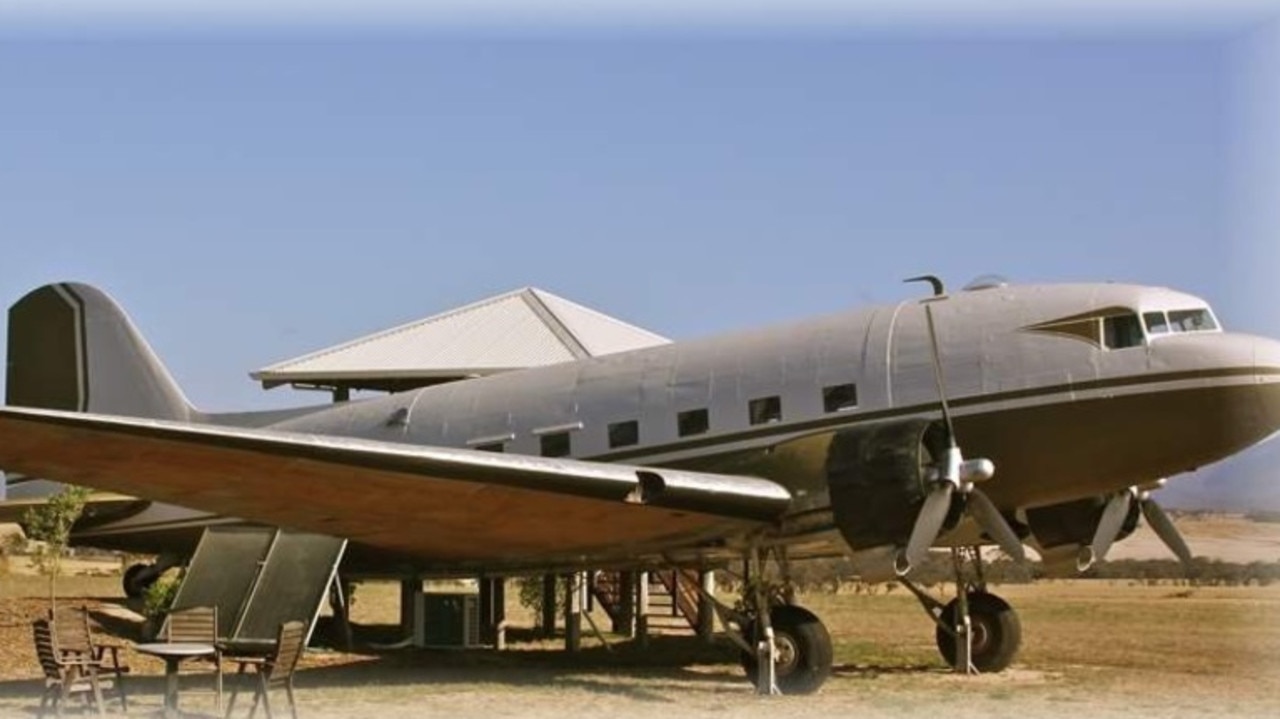 The Lily Dutch Windmill Stirling Range has a plane you can stay in