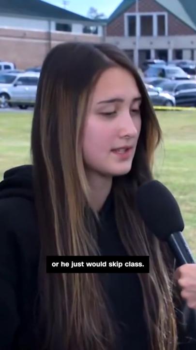 Students talk about mass school shooting