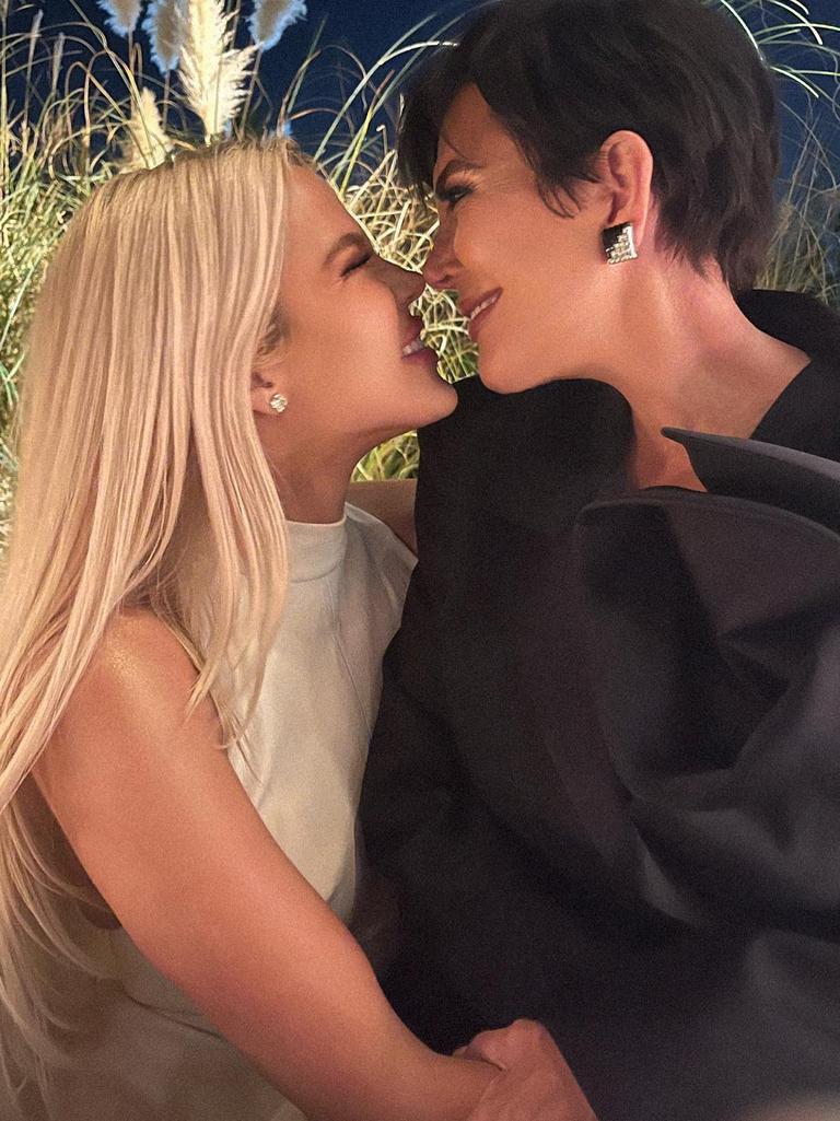 The reality star was paying tribute to her mum Kris Jenner for her birthday.
