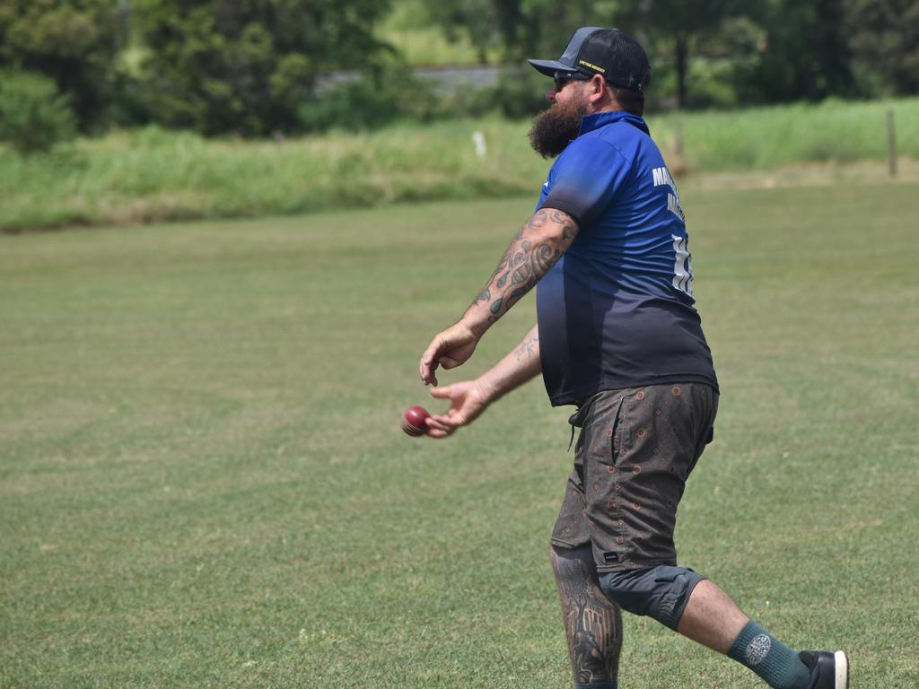 Marlborough Maggots versus Bush Rangers at Rockhampton Cricket's Country Carnival on January 27, 2025.