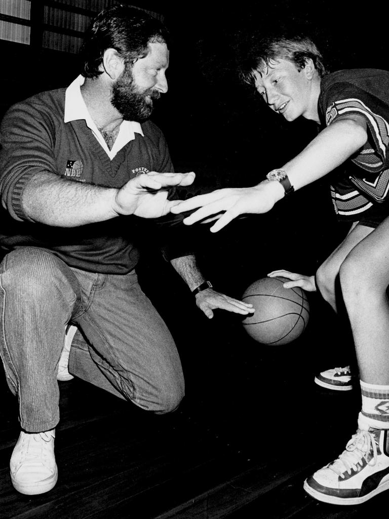 Historic: Sport: Basketball Coach Harry Spencer. Photo: The Chronicle Archives