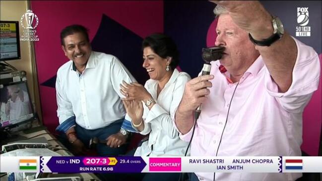 Ian Smith NAILS hilarious Ravi Shastri impression