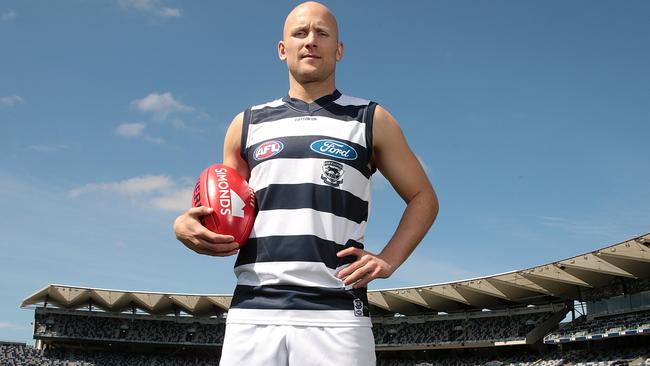 Gary Ablett is back at Geelong to win a flag. Picture: Alison Wynd