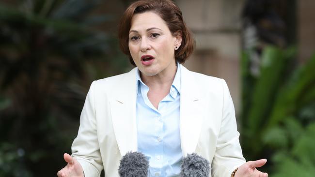 Former deputy premier Jackie Trad says poor paperwork protocols, not dishonesty, were to blame for the Gabba house purchase scandal. Picture: Peter Wallis