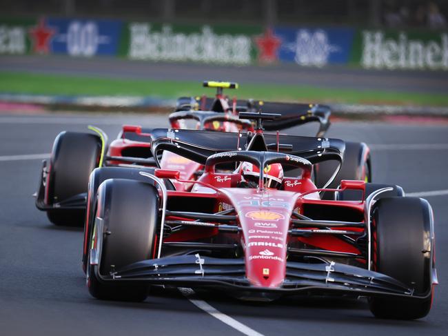 Ferrari driver Charles Leclerc will star the race in pole position on the grid. Picture: David Caird