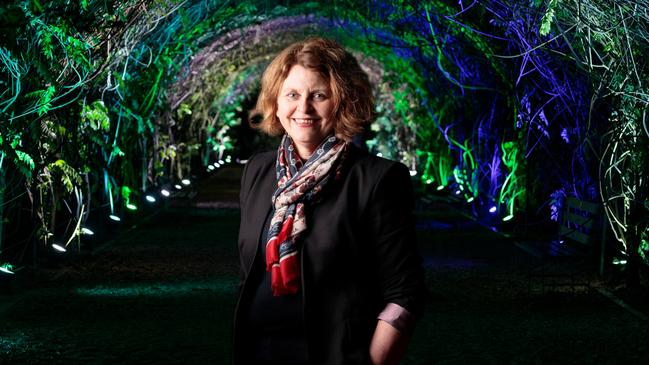 Botanic Gardens and State Herbarium Director Dr Lucy Sutherland is leaving. Picture: Adelaide Botanic Gardens