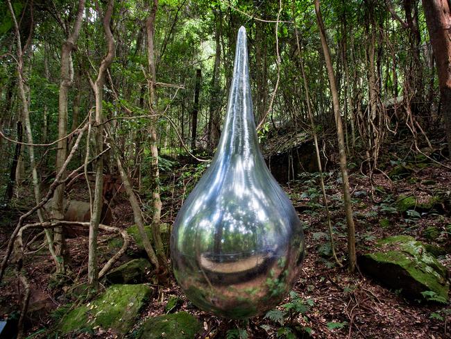 The Drop provides an important message from artist Simone Leonelli. Picture: Keith Maxwell