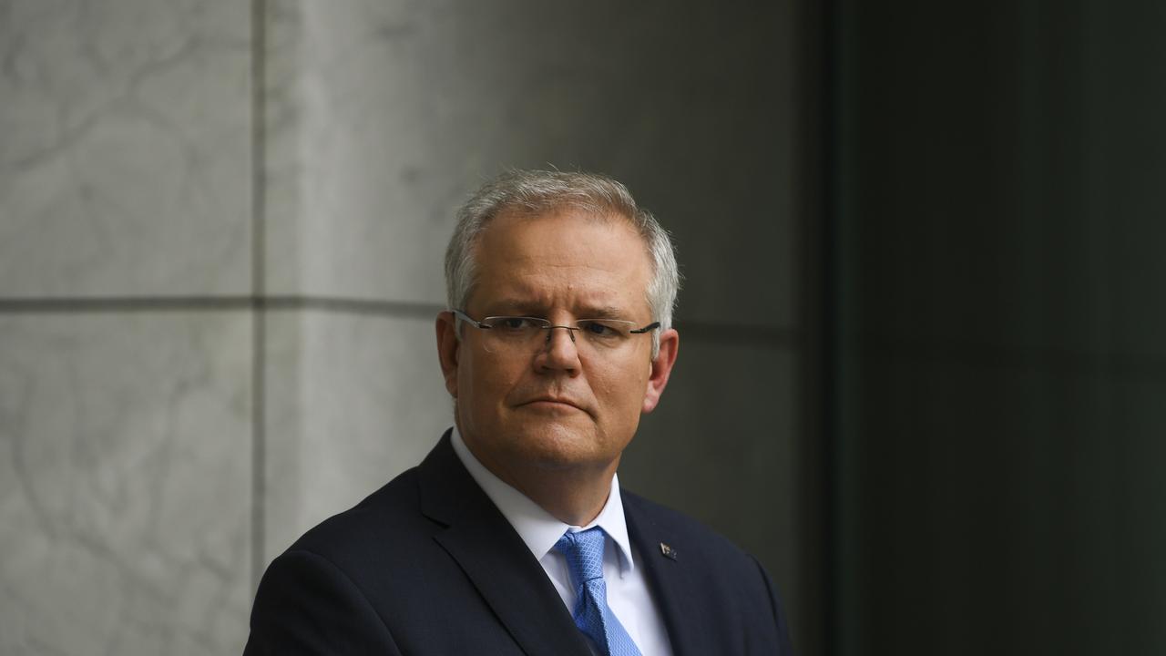 Australian Prime Minister Scott Morrison said jigsaws were an essential item last month. Picture: Lukas Coch/AAP