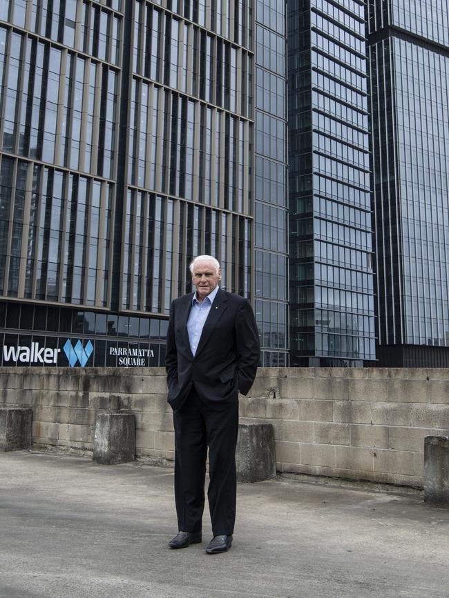 Property developer Lang Walker. Picture: Nic Walker