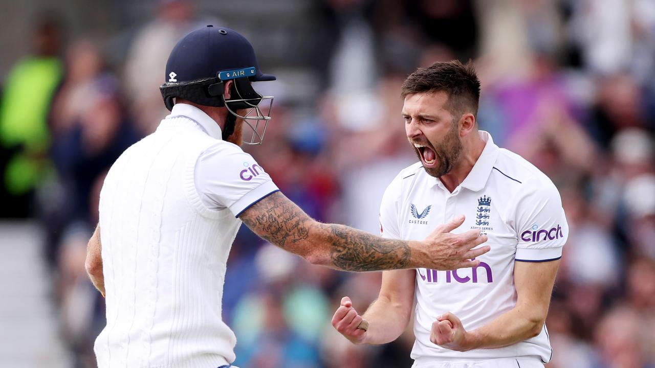 Mark Wood ripped through the Australian tail order. Picture: Getty