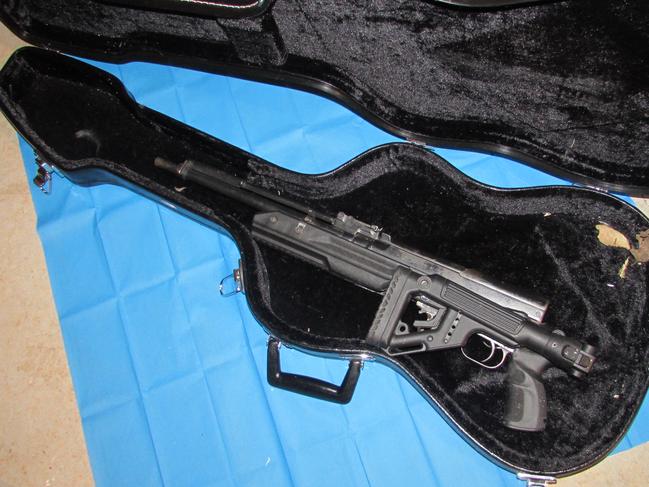 Matthew Bruce was known to carry a machine gun in a guitar case as he oversaw violent crimes.