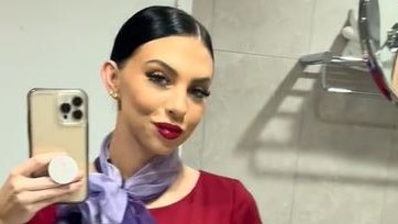 Virgin Australia cabin crew member Ashlee Rogers